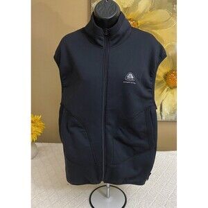 Nike ACG Oregon Series Therma Fit Wind Pro Women’s Black Vest Full Zip Size XL